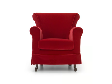 070 - Upholstered fabric armchair with armrests by Domingo Salotti - view 3